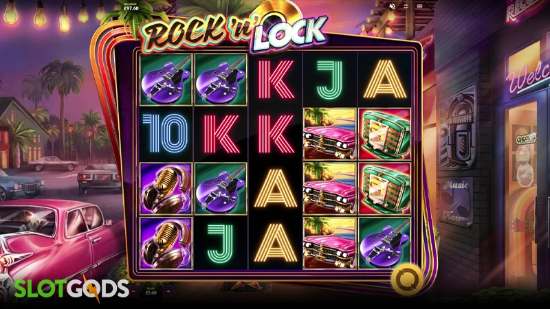 Rock 'n' Lock Slot - Screenshot 1