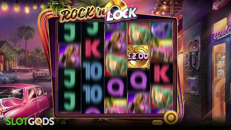 Rock 'n' Lock Slot - Screenshot 2