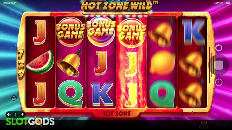 Hot Zone Wild Slot - Screenshot 3