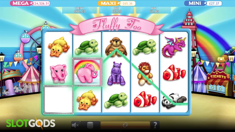 Fluffy Too Jackpot Slot - Screenshot 2