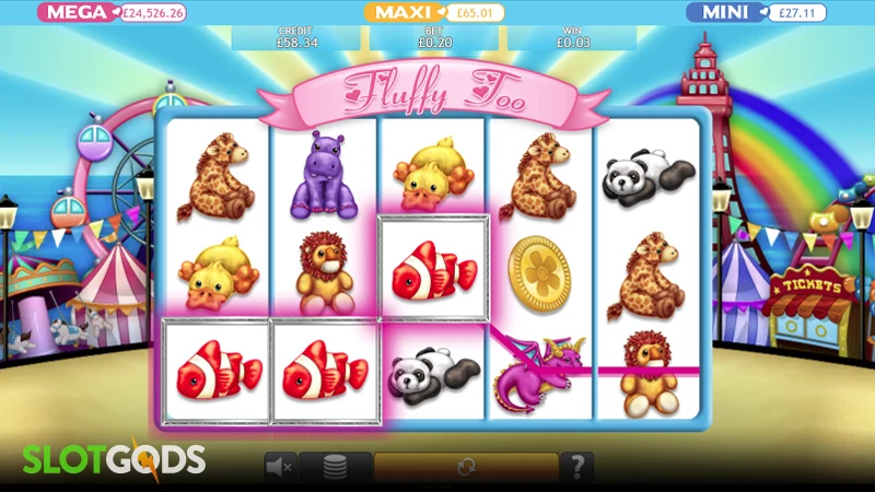 Fluffy Too Jackpot Slot - Screenshot 4