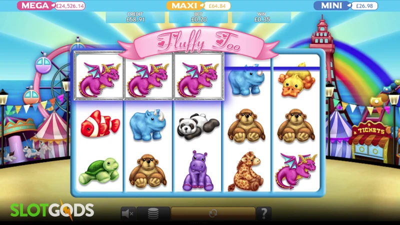 Fluffy Too Jackpot Slot - Screenshot 3