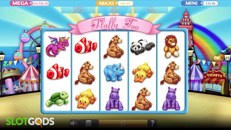 Fluffy Too Jackpot Slot - Screenshot 