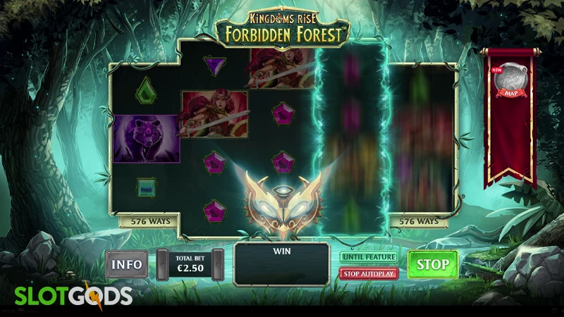Kingdoms Rise: Forbidden Forest Slot - Screenshot 2