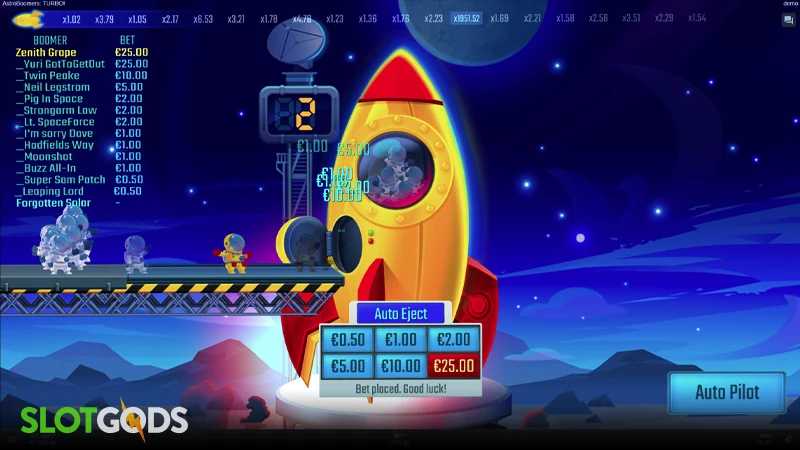 AstroBoomers: Turbo Slot - Screenshot 1