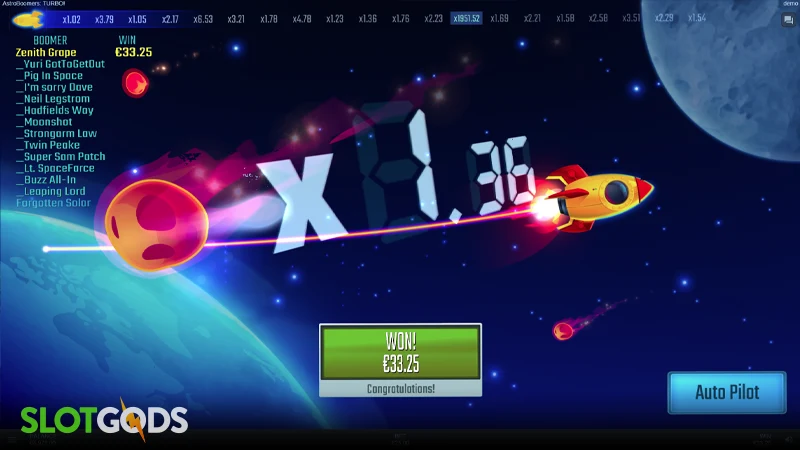 AstroBoomers: Turbo Slot - Screenshot 2