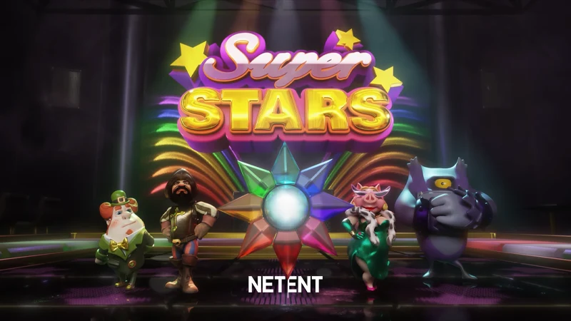 NetEnt's Superstars brings in everyone's favourite slot characters