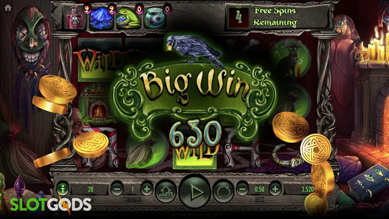 Wicked Witch Slot - Screenshot 4