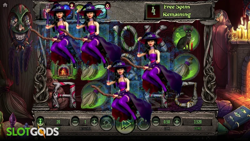 Wicked Witch Slot - Screenshot 3