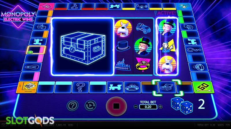 Monopoly Electric Wins Slot - Screenshot 3