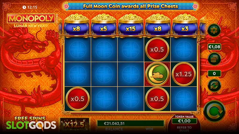 Monopoly Lunar New Year Slot - Screenshot 2
