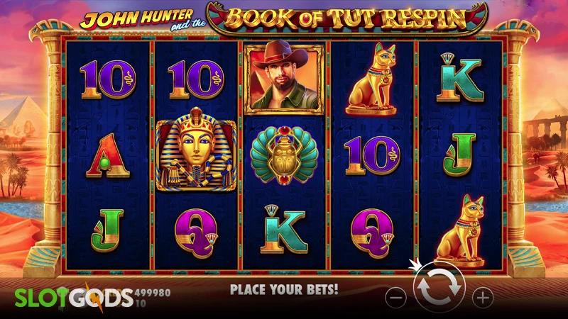 John Hunter and the Book of Tut Respin Online Slot by Pragmatic Play