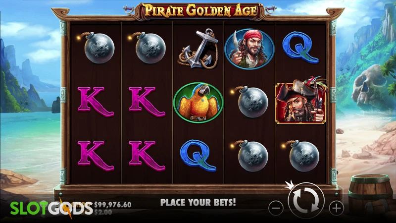 Pirate Golden Age Slot - Screenshot 1