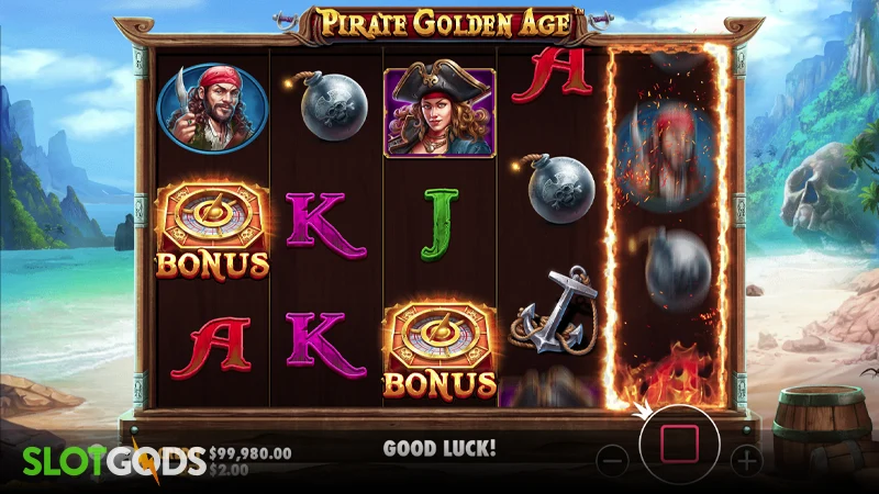Pirate Golden Age Slot - Screenshot 3