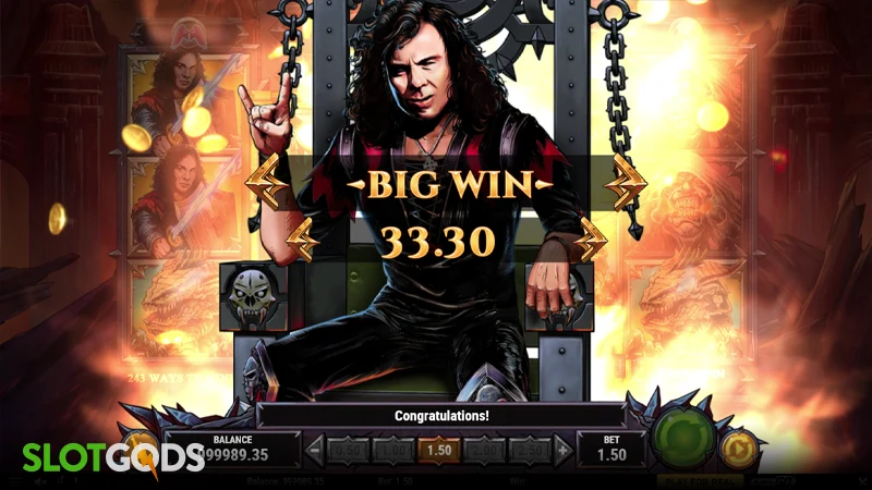 Dio Killing The Dragon Slot - Screenshot 4
