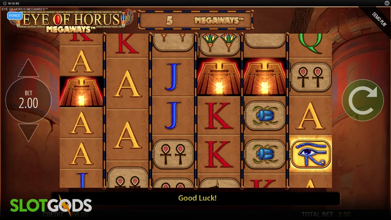 Eye of Horus Megaways Slot - Screenshot 