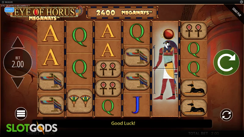 Eye of Horus Megaways Slot - Screenshot 2