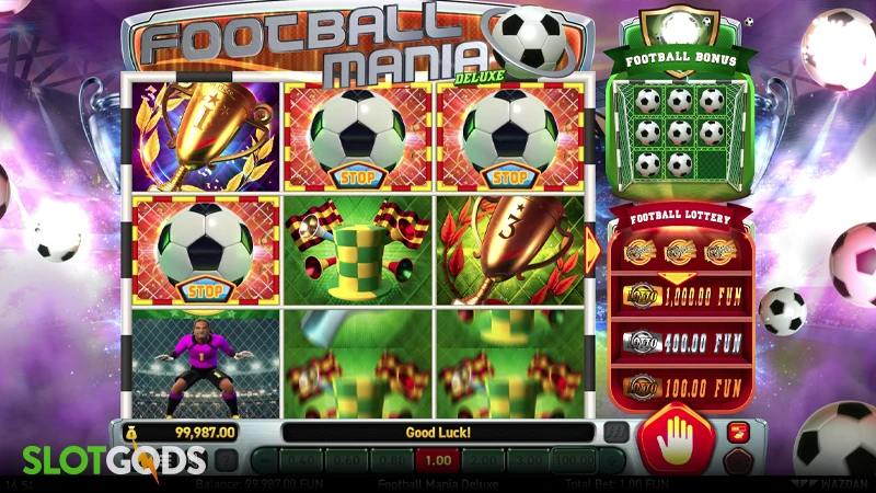 Football Mania Deluxe Slot - Screenshot 3