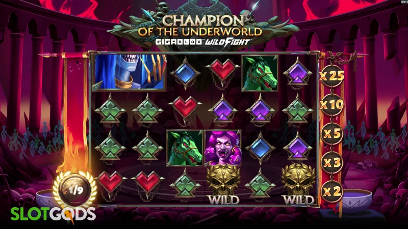 Champion of the Underworld Slot - Screenshot 2