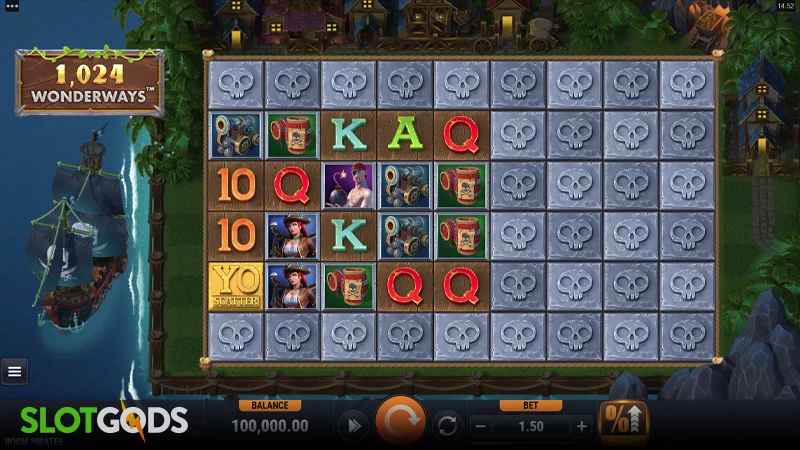 Boom Pirates Slot - Screenshot 1