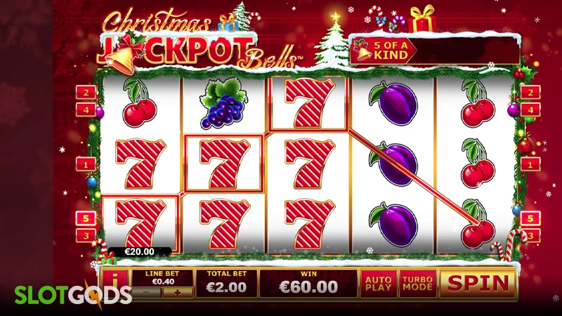 Christmas Jackpot Bells Slot - Screenshot 