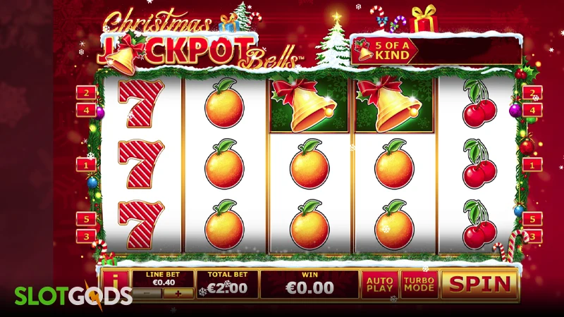 Christmas Jackpot Bells Slot - Screenshot 2