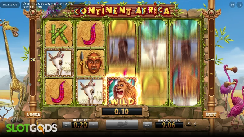 Continent Africa Slot - Screenshot 2