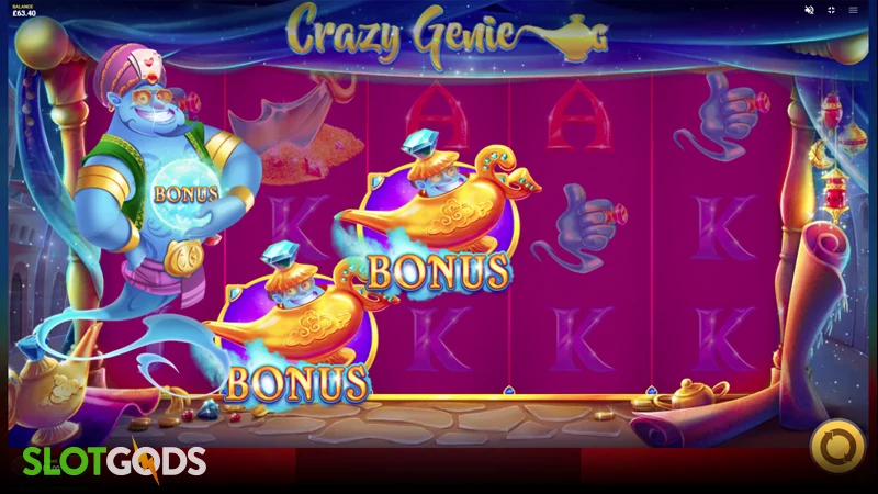Crazy Genie Slot - Screenshot 2