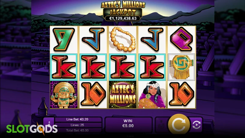 Aztec's Millions Slot - Screenshot 1