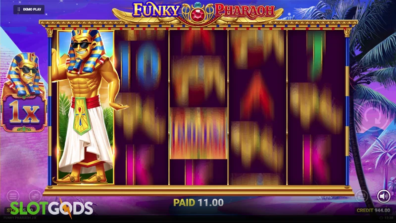 Funky Pharaoh Jackpot King Slot - Screenshot 4