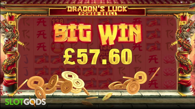 Dragon's Luck Power Reels Slot - Screenshot 4