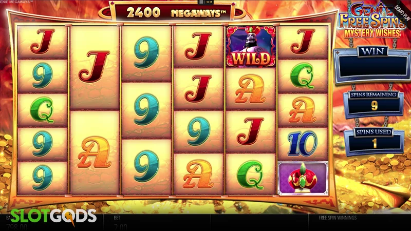 Genie Jackpots Megaways Slot - Screenshot 4