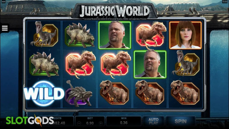 Jurassic World Slot - Screenshot 3