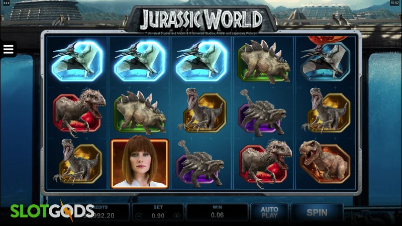 Jurassic World Slot - Screenshot 4