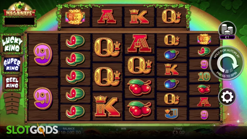 Reel Lucky King Megaways Slot - Screenshot 1