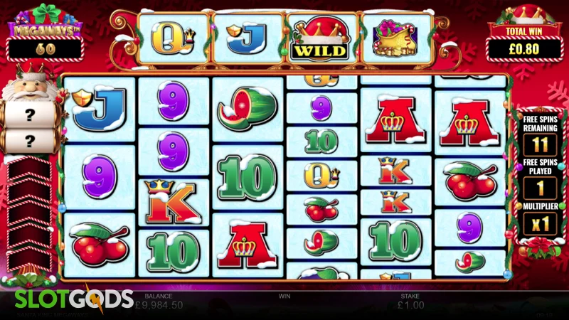 Santa King Megaways Slot - Screenshot 4
