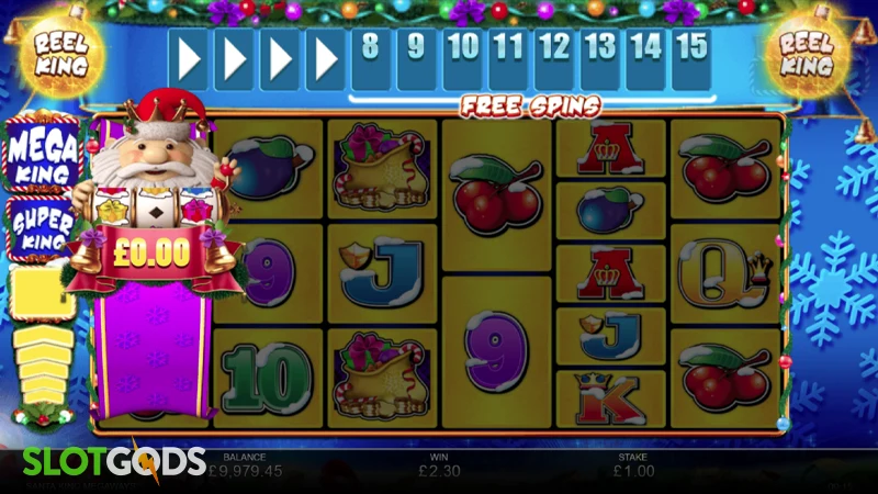 Santa King Megaways Slot - Screenshot 2