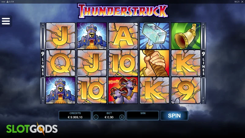 Thunderstruck Slot - Screenshot 