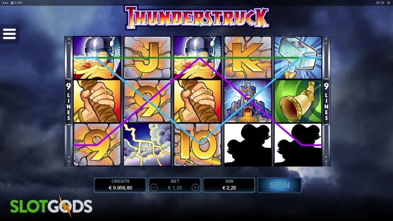 Thunderstruck Slot - Screenshot 4