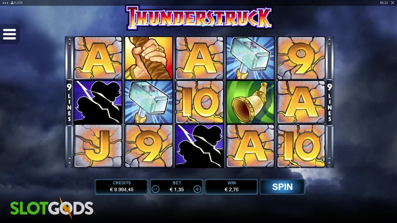 Thunderstruck Slot - Screenshot 2