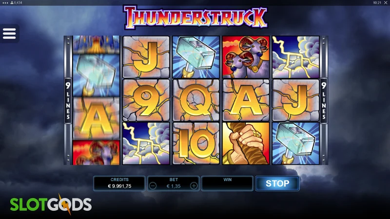 Thunderstruck Slot - Screenshot 3