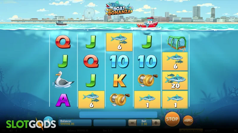 Boat Bonanza Slot - Screenshot 1