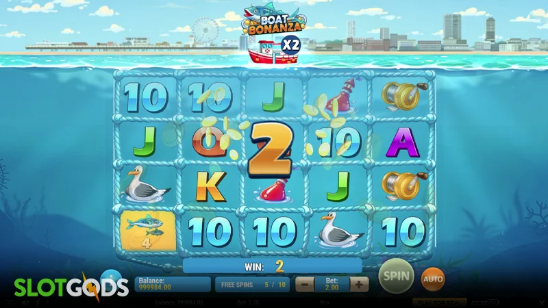Boat Bonanza Slot - Screenshot 2