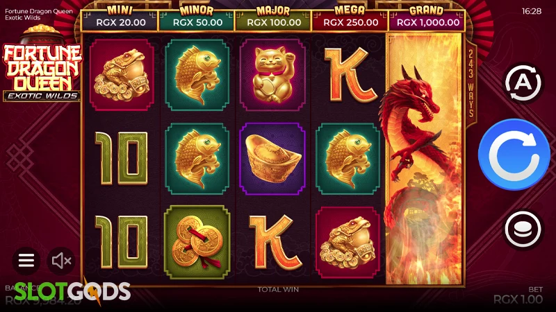 Fortune Dragon Queen: Exotic Wilds Slot - Screenshot 3