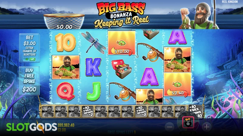 Big Bass Keeping It Reel Slot - Screenshot 3