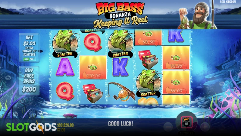 Big Bass Keeping It Reel Slot - Screenshot 2