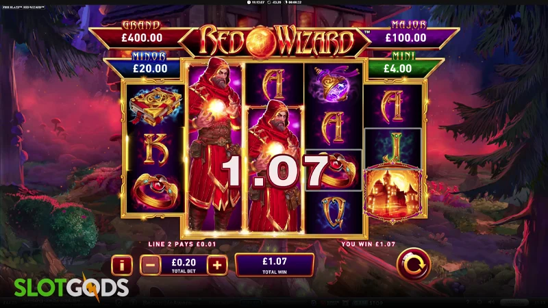 Red Wizard Slot - Screenshot 3