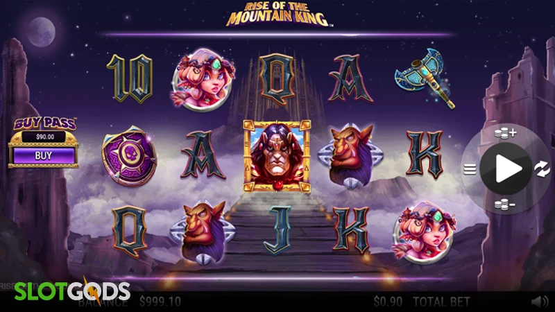 Rise of the Mountain King Slot - Screenshot 