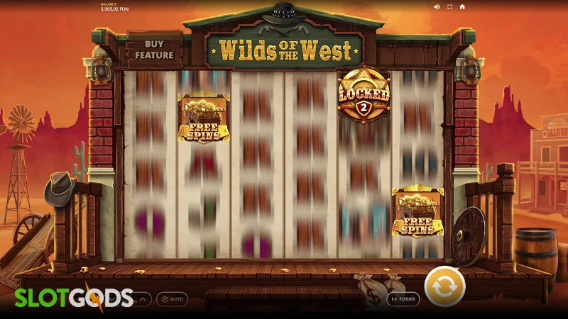 Wilds of the West Slot - Screenshot 2