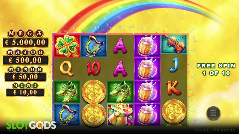 3 Lucky Rainbows Slot - Screenshot 2